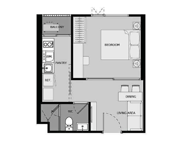 picture For rent Life Asoke Ready to move in (DSP292) - 8/10
