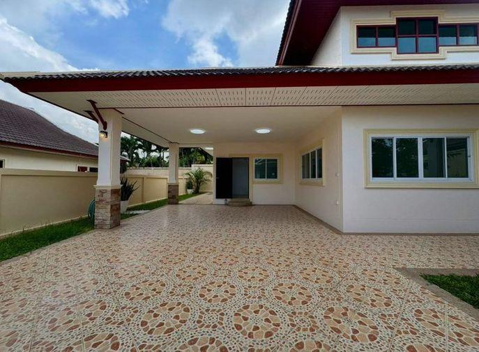 รูป ขายบ้านเดี่ยวมือสอง หลังใหญ่ รีโนเวทใหม่ ใกล้ฟาร์มจระเข้พัทยา - รูปที่ 2/13