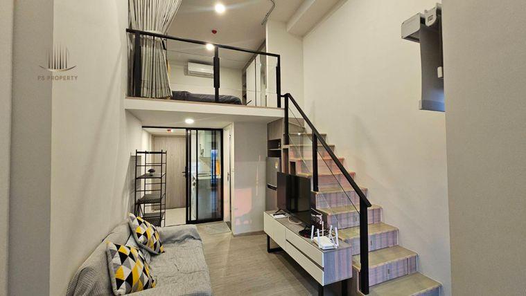 picture For rent 🔥 Origin Plug & Play Ramkhamhaeng Triple Station 🔥 DUPLEX room, complete furniture and electrical appliances. - 6/14