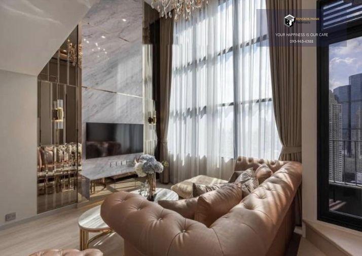 รูป KnightsBridge Prime Sathorn | ห้อง Duplex สวยหรูหราสไตล์ Luxury #2026010513643#FC #MKT - รูปที่ 2/7