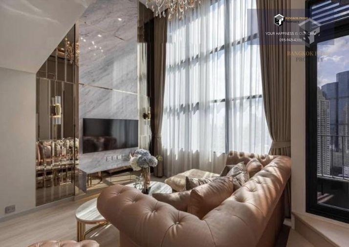รูป KnightsBridge Prime Sathorn | ห้อง Duplex สวยหรูหราสไตล์ Luxury #2026010513643#FC #MKT - รูปที่ 2/7