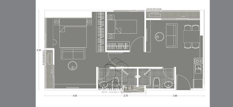 picture For rent Noble Revolve Ratchada 2 Ready to move in (DSL2182) - 13/17