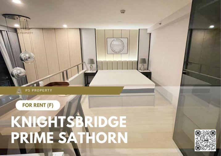 รูป ให้เช่า 📍 Knightsbridge Prime Sathorn 📍 เฟอร์นิเจอร์ และ เครื่องใช้ไฟฟ้าครบ ใกล้ BTS ช่องนนทรี - รูปที่ 1/7