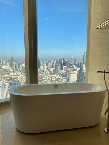 รูป ✨ วิวโค้งน้ำเจ้าพระยาที่สวยที่สุดในโลก Magnolias Waterfront Residences ชั้นสูง วิวหน้ากว้างพาโนรามาไม่มีตึกบัง 🎉 - รูปที่ 6/9