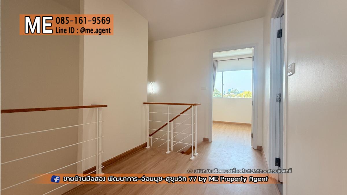 รูป ด่วน! ขายทาวน์โฮม 3 ชั้น วิลเลตซิตี้ พัฒนาการ 38 รีโนเวทใหม่ทั้งหลัง พร้อมย้ายเข้าอยู่ได้เลย ใกล้เอกมัย - ทองหล่อ – สุขุมวิท โทร 064-9549619 (TC49-20) - รูปที่ 27/29