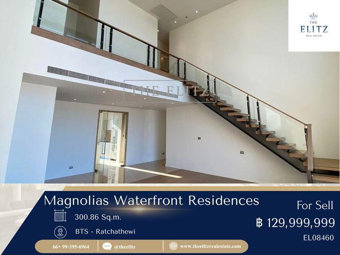รูป ✨ วิวโค้งน้ำเจ้าพระยาที่สวยที่สุดในโลก Magnolias Waterfront Residences ชั้นสูง วิวหน้ากว้างพาโนรามาไม่มีตึกบัง 🎉 - รูปที่ 1/9