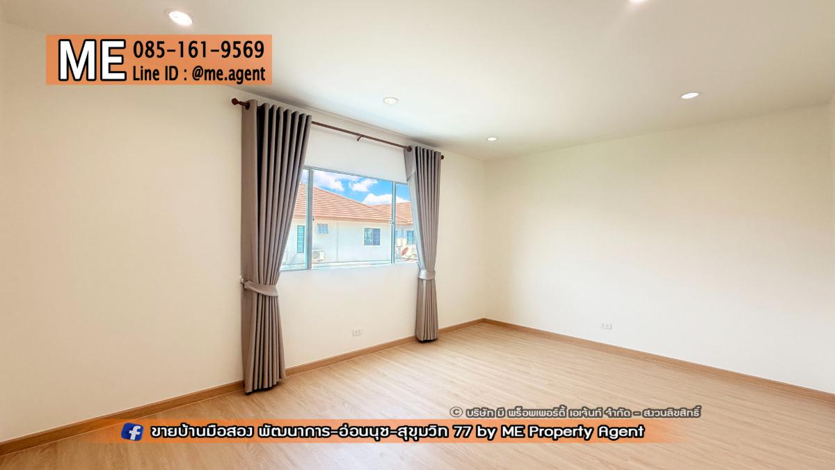 รูป ด่วน! ขายทาวน์โฮม 3 ชั้น วิลเลตซิตี้ พัฒนาการ 38 รีโนเวทใหม่ทั้งหลัง พร้อมย้ายเข้าอยู่ได้เลย ใกล้เอกมัย - ทองหล่อ – สุขุมวิท โทร 064-9549619 (TC49-20) - รูปที่ 12/29