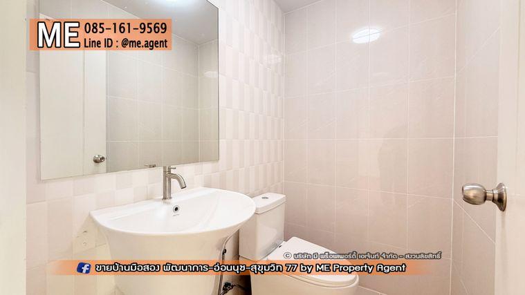 รูป ด่วน! ขายทาวน์โฮม 3 ชั้น วิลเลตซิตี้ พัฒนาการ 38 รีโนเวทใหม่ทั้งหลัง พร้อมย้ายเข้าอยู่ได้เลย ใกล้เอกมัย - ทองหล่อ – สุขุมวิท โทร 064-9549619 (TC49-20) - รูปที่ 24/29