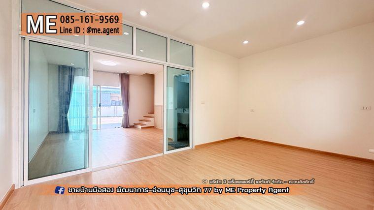 รูป ด่วน! ขายทาวน์โฮม 3 ชั้น วิลเลตซิตี้ พัฒนาการ 38 รีโนเวทใหม่ทั้งหลัง พร้อมย้ายเข้าอยู่ได้เลย ใกล้เอกมัย - ทองหล่อ – สุขุมวิท โทร 064-9549619 (TC49-20) - รูปที่ 6/29