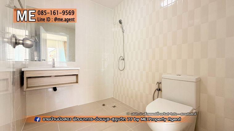 รูป ด่วน! ขายทาวน์โฮม 3 ชั้น วิลเลตซิตี้ พัฒนาการ 38 รีโนเวทใหม่ทั้งหลัง พร้อมย้ายเข้าอยู่ได้เลย ใกล้เอกมัย - ทองหล่อ – สุขุมวิท โทร 064-9549619 (TC49-20) - รูปที่ 23/29