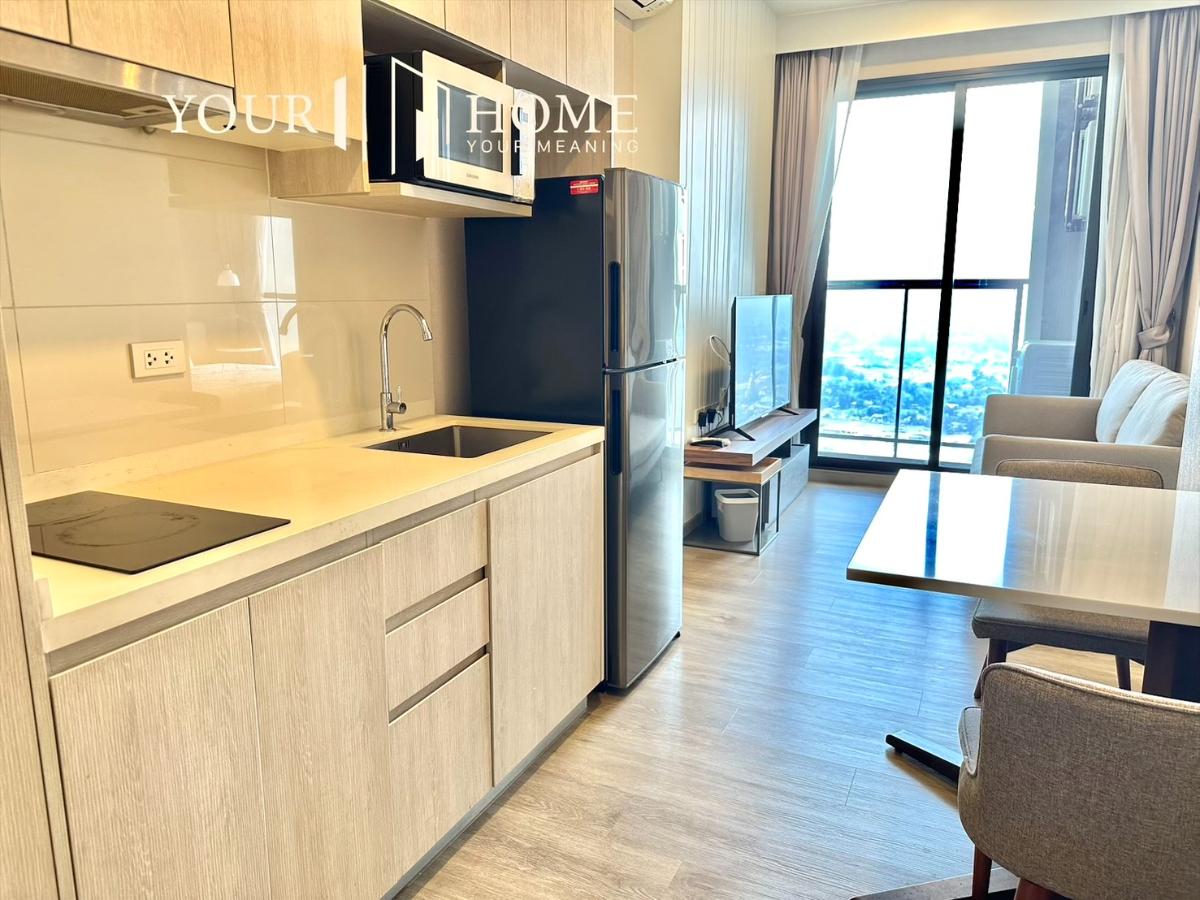 รูป Keen condo 1 ห้องนอน ชั้น 21 วิวภูเขา 35 ตรม พร้อมเข้าอยู่ คอนโดใจกลางศรีราชา - รูปที่ 7/16