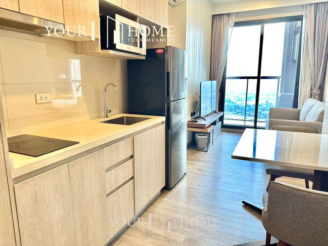รูป Keen condo 1 ห้องนอน ชั้น 21 วิวภูเขา 35 ตรม พร้อมเข้าอยู่ คอนโดใจกลางศรีราชา - รูปที่ 7/16