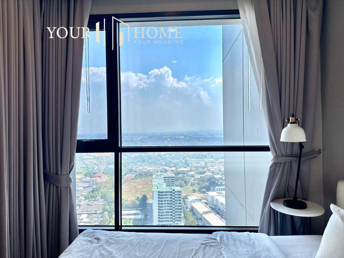 รูป ให้เช่า : Keen condo : 1 Bed 35 ตรม. ชั้น 35 วิวเมืองและภูเขา ใกล้ห้างโรบินสัน ติดถนนสุขุมวิท - รูปที่ 6/9