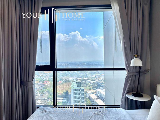 รูป ให้เช่า : Keen condo : 1 Bed 35 ตรม. ชั้น 35 วิวเมืองและภูเขา ใกล้ห้างโรบินสัน ติดถนนสุขุมวิท - รูปที่ 6/9