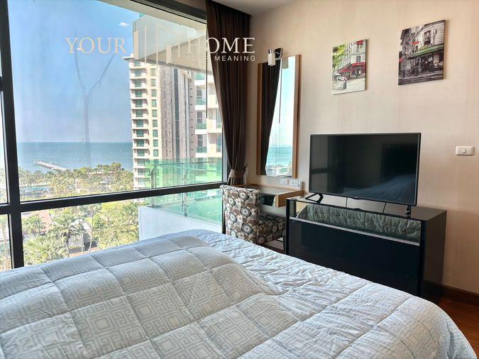 picture Casalunar Paradiso, 2 bedrooms, 2 bathrooms, sea view, beautiful room, 96 sq m, 8th floor. - 14/25