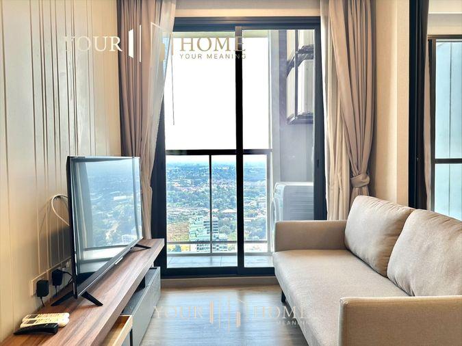 รูป ให้เช่า : Keen condo : 1 Bed 35 ตรม. ชั้น 35 วิวเมืองและภูเขา ใกล้ห้างโรบินสัน ติดถนนสุขุมวิท - รูปที่ 9/9