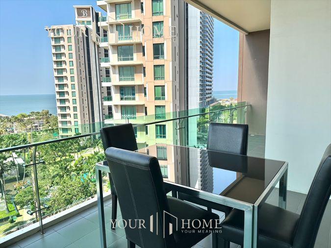 picture Casalunar Paradiso, 2 bedrooms, 2 bathrooms, sea view, beautiful room, 96 sq m, 8th floor. - 4/25