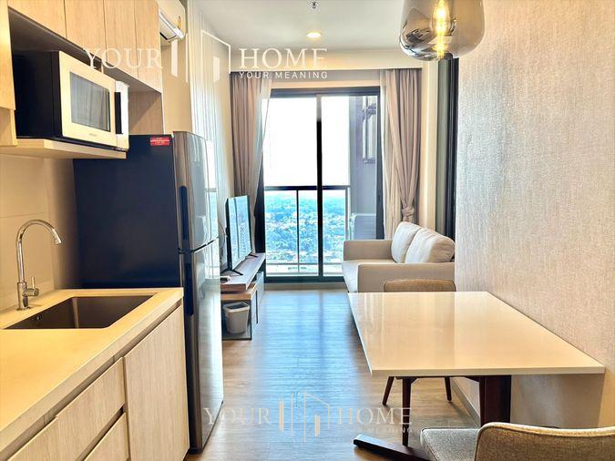 รูป Keen condo 1 ห้องนอน ชั้น 21 วิวภูเขา 35 ตรม พร้อมเข้าอยู่ คอนโดใจกลางศรีราชา - รูปที่ 12/16