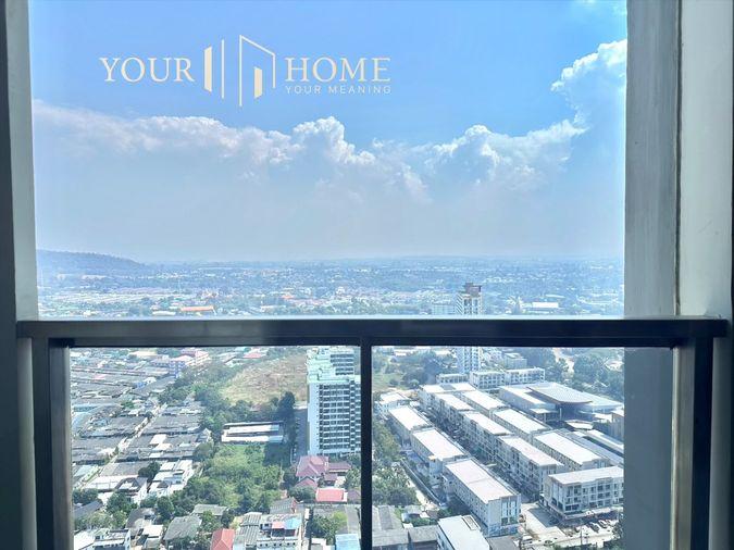 รูป ให้เช่า : Keen condo : 1 Bed 35 ตรม. ชั้น 35 วิวเมืองและภูเขา ใกล้ห้างโรบินสัน ติดถนนสุขุมวิท - รูปที่ 2/9