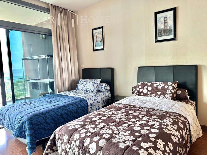 picture Casalunar Paradiso, 2 bedrooms, 2 bathrooms, sea view, beautiful room, 96 sq m, 8th floor. - 6/25