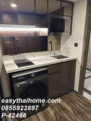 รูป P-42466 สุดยอดวิวเมือง ทองหล่อ! 2 นอน 39 ชั้น! เพียง 50,000 บาท/เดือน Line Id: @easythaihome 085-592-2897 - รูปที่ 11/12