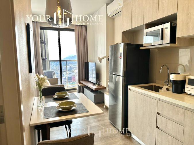 รูป Keen condo 1 ห้องนอน ชั้น 21 วิวภูเขา 35 ตรม พร้อมเข้าอยู่ คอนโดใจกลางศรีราชา - รูปที่ 11/16