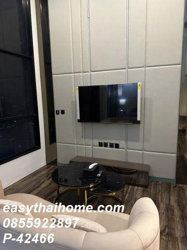 รูป P-42466 สุดยอดวิวเมือง ทองหล่อ! 2 นอน 39 ชั้น! เพียง 50,000 บาท/เดือน Line Id: @easythaihome 085-592-2897 - รูปที่ 2/12