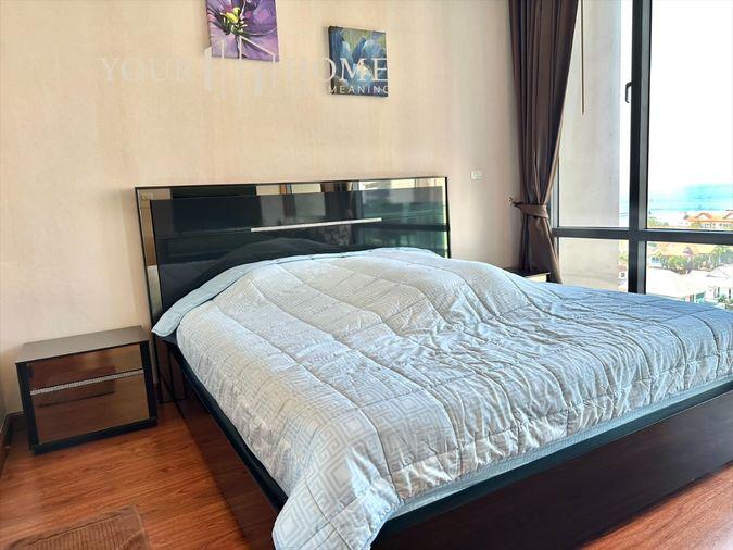 picture Casalunar Paradiso, 2 bedrooms, 2 bathrooms, sea view, beautiful room, 96 sq m, 8th floor. - 15/25