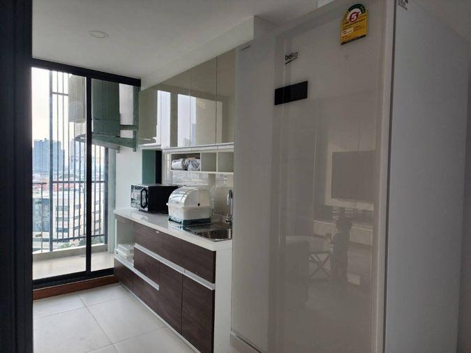 รูป ให้เช่าด่วน 🔥 Supalai Premier Charoen Nakhon | ห้องกว้าง สไตล์ Modern | 2 Bedroom | ใกล้ BTS สายสีทองคลองสานเพียง 400 เมตร | - รูปที่ 18/21