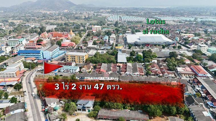 รูป ให้เช่าที่ดินเปล่า กลางเมืองศรีราชา ทำเลดีมาก ย่านเศรษฐกิจ - รูปที่ 1/14