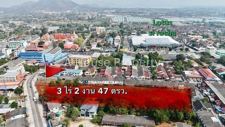 รูป ให้เช่าที่ดินเปล่า กลางเมืองศรีราชา ทำเลดีมาก ย่านเศรษฐกิจ - รูปที่ 1/14