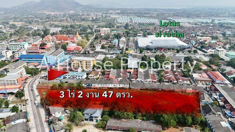 รูป ให้เช่าที่ดินเปล่า กลางเมืองศรีราชา ทำเลดีมาก ย่านเศรษฐกิจ - รูปที่ 1/14
