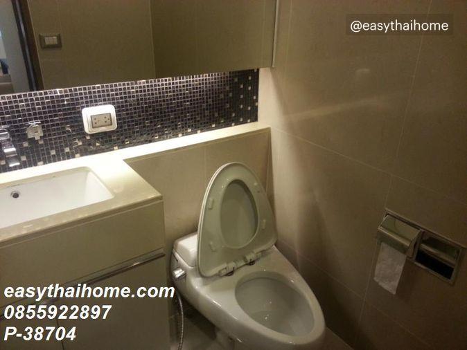 รูป P-38704 วิวเมืองสุดปัง! ดิ แอดเดรส สาทร 2 นอน ใกล้ MRT ลุมพินี 55,000 บาท Line Id @easythaihome 085-592-2897 - รูปที่ 9/13