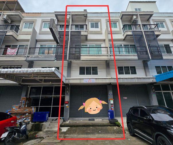 รูป ขาย ตึกอาคาร 3 ชั้นครึ่ง วิเศษสุขนคร ประชาอุทิศ 90 เหมาะทำสำนักงาน สโตร์เก็บสินค้า พักอาศัย ทำเลดีใกล้โรงเรียน อยู่ในแหล่งชุมชน - รูปที่ 1/9