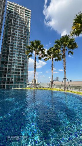 picture Supalai Oriental Sukhumvit 39 | Premium 1BR Pool-View Condo in Asoke-Phrom Phong 30,000 THB / Month - 8/12