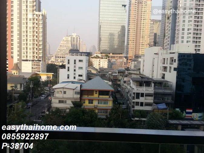 รูป P-38704 วิวเมืองสุดปัง! ดิ แอดเดรส สาทร 2 นอน ใกล้ MRT ลุมพินี 55,000 บาท Line Id @easythaihome 085-592-2897 - รูปที่ 10/13