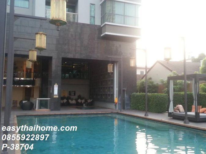 รูป P-38704 วิวเมืองสุดปัง! ดิ แอดเดรส สาทร 2 นอน ใกล้ MRT ลุมพินี 55,000 บาท Line Id @easythaihome 085-592-2897 - รูปที่ 8/13