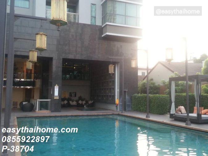 รูป P-38704 วิวเมืองสุดปัง! ดิ แอดเดรส สาทร 2 นอน ใกล้ MRT ลุมพินี 55,000 บาท Line Id @easythaihome 085-592-2897 - รูปที่ 8/13