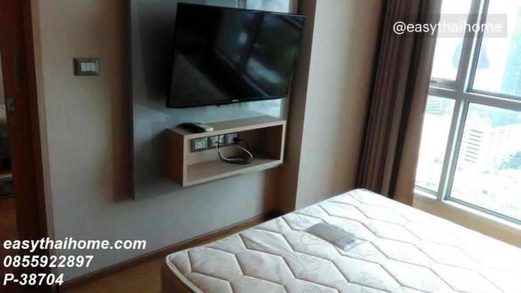 รูป P-38704 วิวเมืองสุดปัง! ดิ แอดเดรส สาทร 2 นอน ใกล้ MRT ลุมพินี 55,000 บาท Line Id @easythaihome 085-592-2897 - รูปที่ 6/13