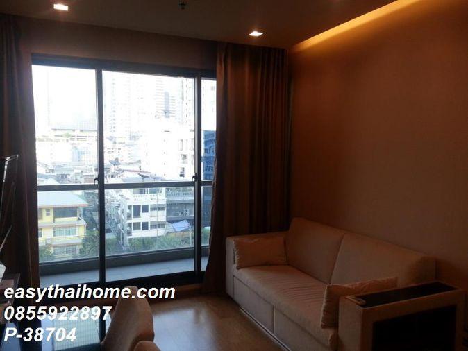 รูป P-38704 วิวเมืองสุดปัง! ดิ แอดเดรส สาทร 2 นอน ใกล้ MRT ลุมพินี 55,000 บาท Line Id @easythaihome 085-592-2897 - รูปที่ 3/13