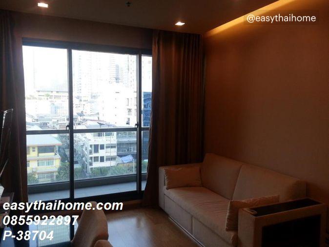 รูป P-38704 วิวเมืองสุดปัง! ดิ แอดเดรส สาทร 2 นอน ใกล้ MRT ลุมพินี 55,000 บาท Line Id @easythaihome 085-592-2897 - รูปที่ 3/13