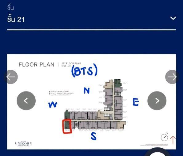 picture 🎈 #MT2602_112 🎈💥Urgent💥 Guaranteed availability! Click quickly before it's gone‼️ For Rent 28k.🔥 Altitude Unicorn Sathorn-Tha Phra Condo - 7/11