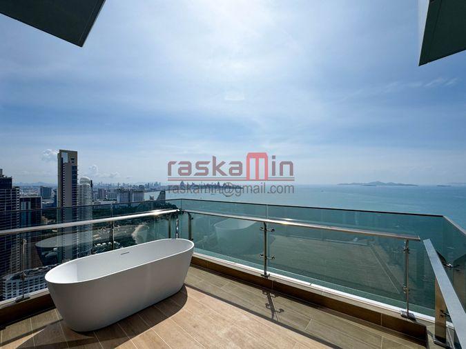 รูป 🌊 AROM WONGAMAT – คอนโดหรู 3 ห้องนอน ชั้นสูง สำหรับขาย - รูปที่ 46/50