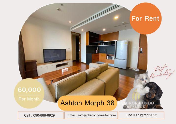 รูป 🍀🍀🍀 Pet-friendly🐶🐱 ให้เช่า📌แอชตัน มอร์ฟ 38 📲 Line: @rent2022 🚆 BTS ทองหล่อ🔖PTC: A06854 - รูปที่ 1/11