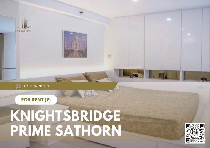 picture For Rent ✨ Knightsbridge Prime Sathorn ✨ DUPLEX unit, fully furnished and equipped with appliances. - 1/11
