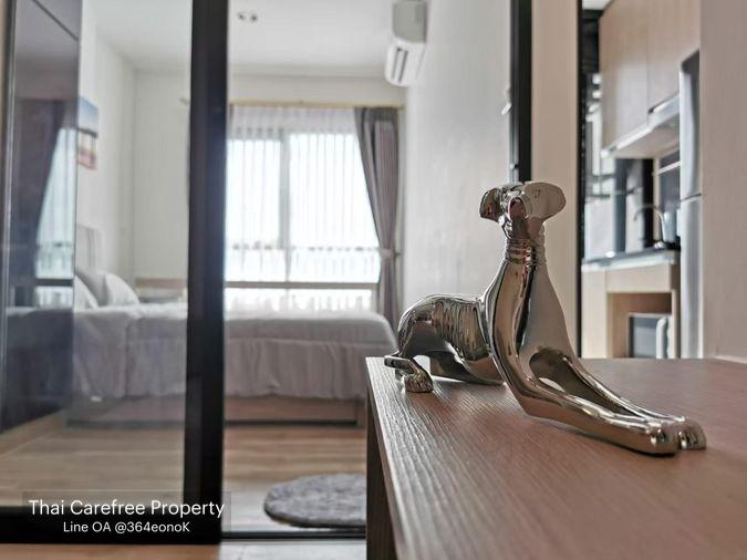 รูป นิช โมโน สุขุมวิท แบริ่ง | ชั้นสูง ชั้น 32 1ห้องนอน (เพียง 250ม. ถึง BTS แบริ่ง)11,000 บาท / เดือน - รูปที่ 10/17