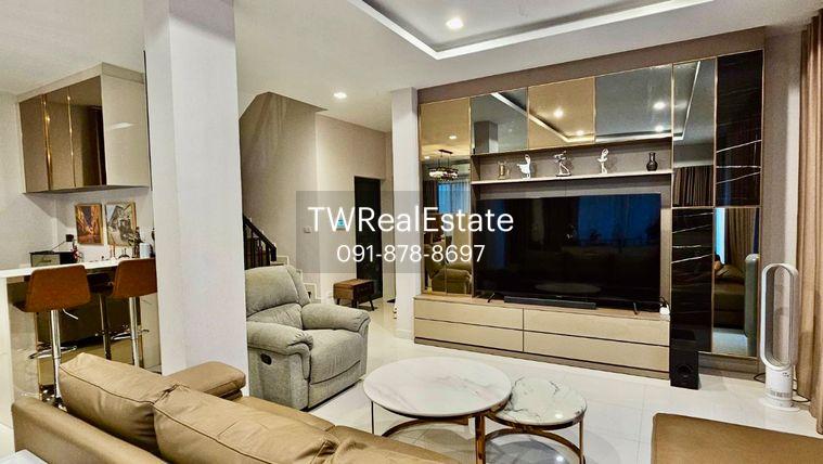 รูป ขายบ้านเดี่ยว 2 ชั้น Bangkok Boulevard พระราม 9 บ้านหรูสภาพเยี่ยม ตกแต่งคลาสสิก Built-in ครบ พร้อมเข้าอยู่ ทำเลศักยภาพกรุงเทพกรีฑาตัดใหม่ - รูปที่ 7/18