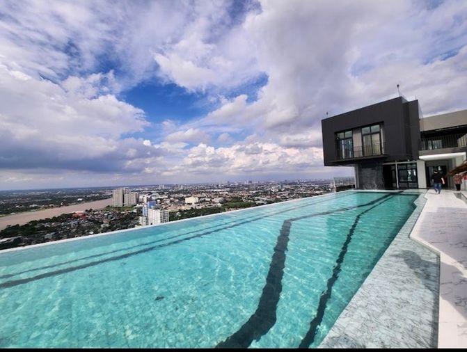 รูป 💥💥ปล่อยเช่าพร้อมอยู่!! Ken Altitude Rattanathibet 1Bed 38 ตร.ม.Duplex 2 ชั้น 18 แต่งครบ สนใจ LINE: @atfirm💥💥 - รูปที่ 17/18