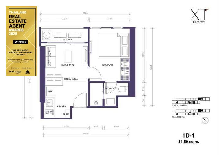 รูป Condo for Rent: XT Ekkamai Near BTS Ekkamai (approx. 1.6 kilometers) - รูปที่ 8/10