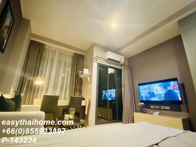 รูป P-143234 — ลดราคาด่วน ให้เช่าคอนโด ชั้น 14 IDEO New Rama 9 ห้องสตูดิโอ วิวเมือง ใกล้ Airport Link รามคำแหง 085-592-2897 Line: @easythaihome - รูปที่ 11/26